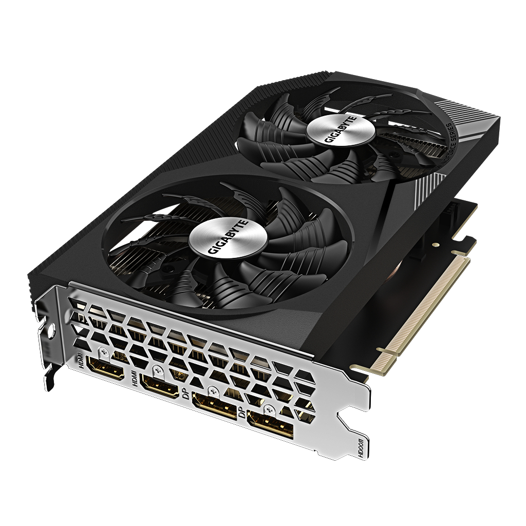 Відеокарта GIGABYTE GeForce RTX3050 8Gb WINDFORCE V2 (GV-N3050WF2V2-8GD) - зображення 4