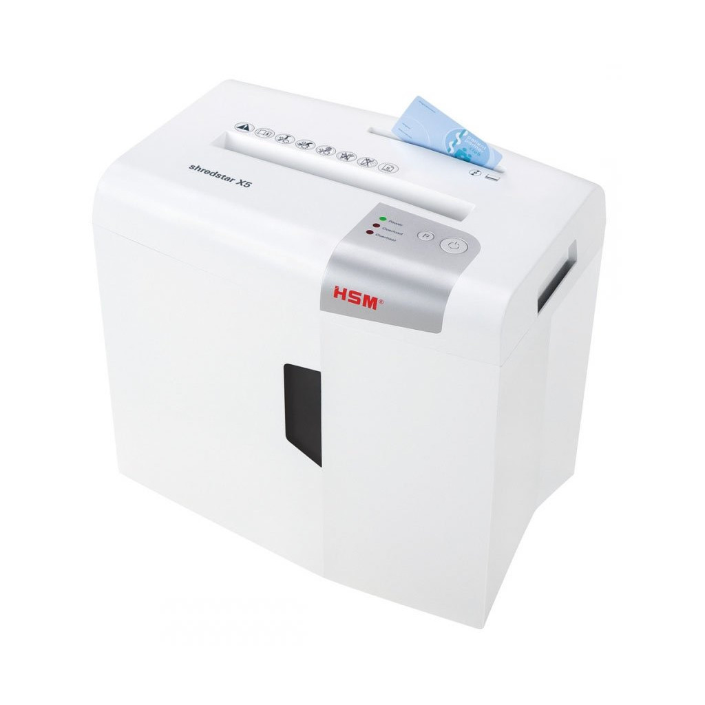 Знищувач документів HSM shredstar X5 (4,5x30) (6010955) - зображення 5