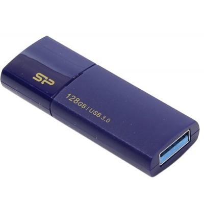 USB флеш накопичувач Silicon Power 128GB Blaze B05 Blue USB 3.0 (SP128GBUF3B05V1D) - зображення 3