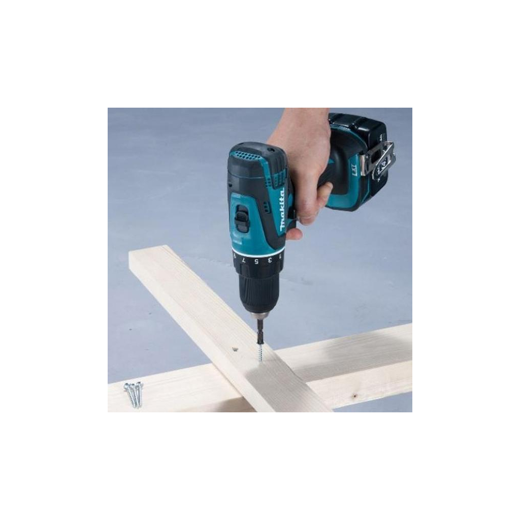 Шуруповерт Makita LXT, 50/36 Нм (без АКБ та БЖ) (DDF456Z) - зображення 4