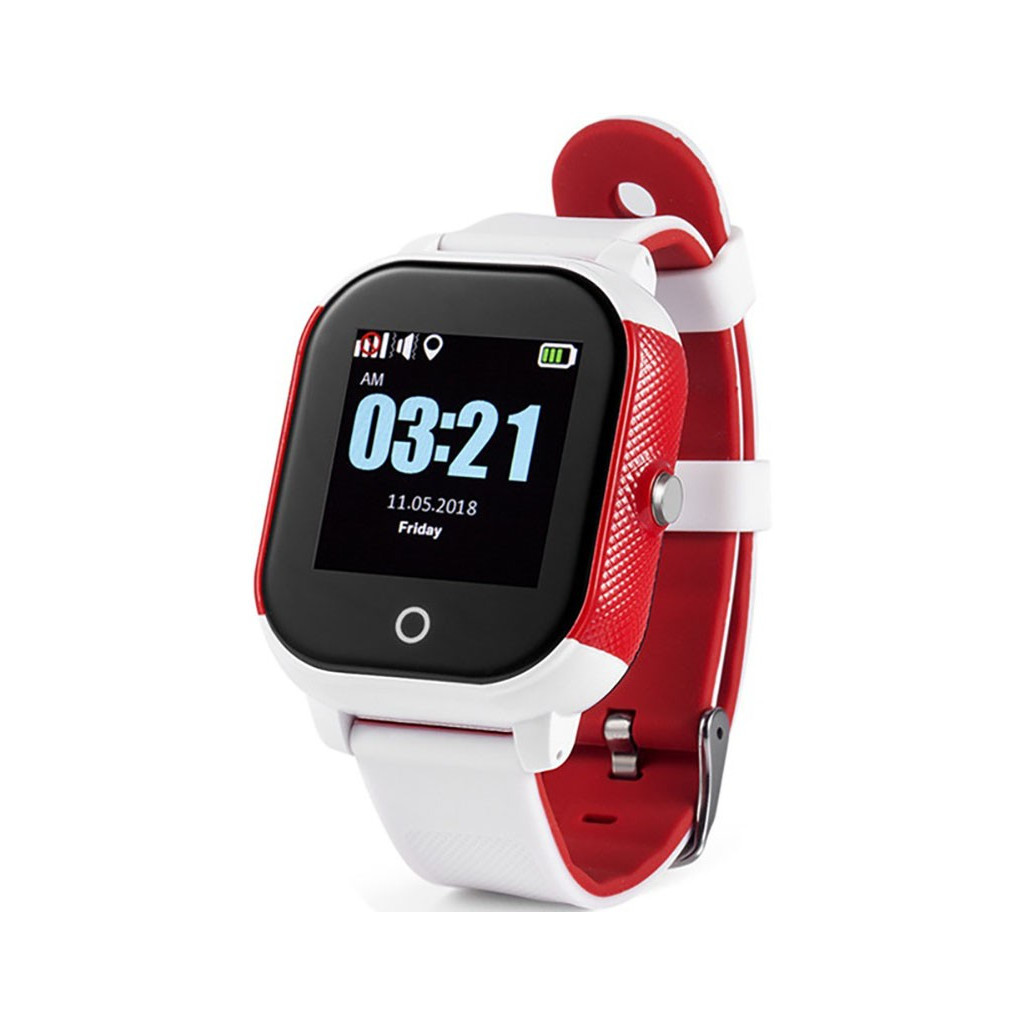 Смарт-годинник UWatch GW700S Kid smart watch White/Red (F_86985) - зображення 1