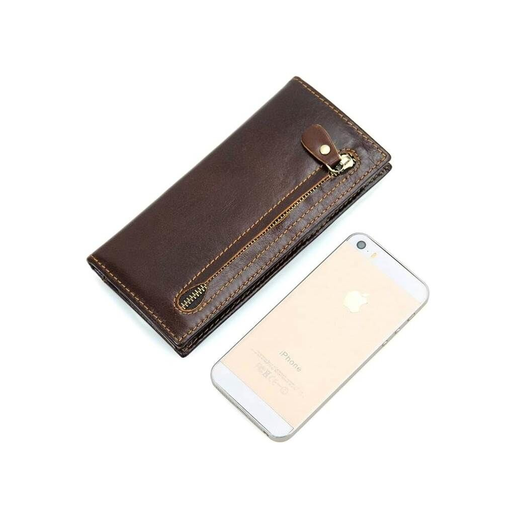 Гаманець Vintage З натуральної шкіри Коричневий (14536) - зображення 3