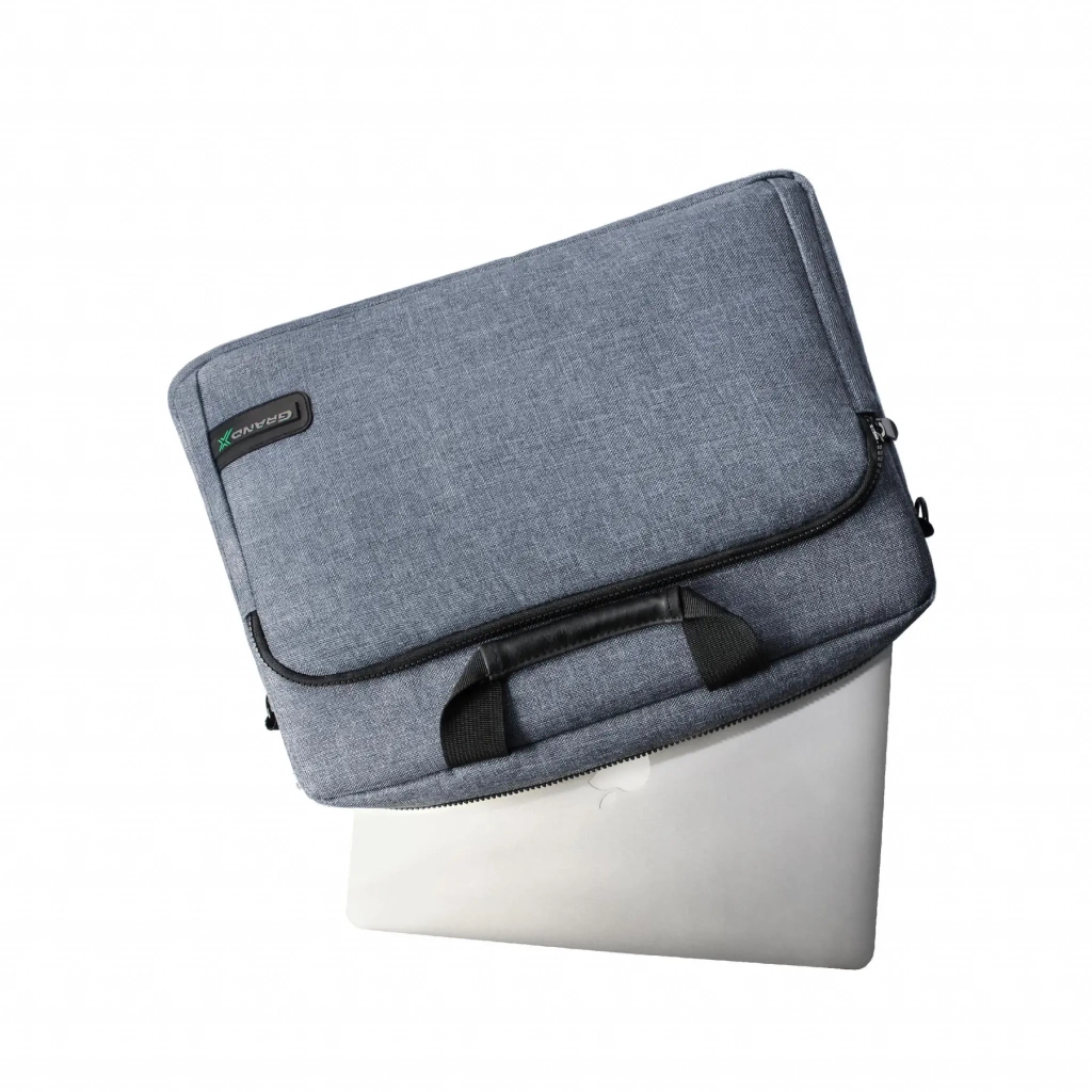 Сумка для ноутбука Grand-X 14-15'' SB-149 soft pocket Grey-Blue (SB-149J) - зображення 4