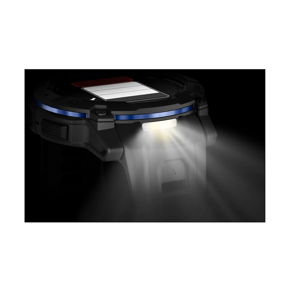 Смарт-годинник Garmin Instinct 3, 50mm, AMOLED, Black with Bolt Blue Accents, GPS смарт-годинник (010-03020-03) - зображення 8