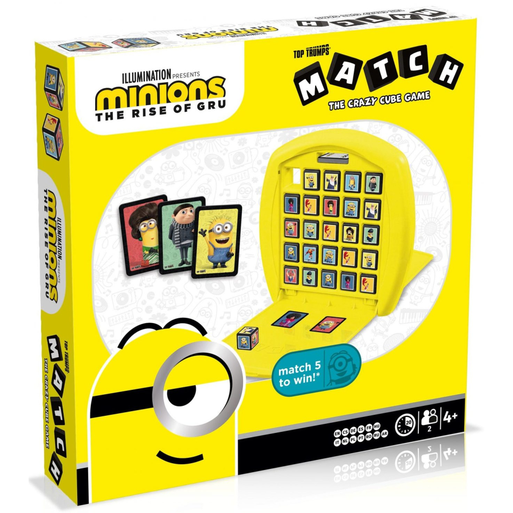 Настільна гра Winning Moves Minions Top Trumps Match (WM00246-ML2-6) - зображення 1