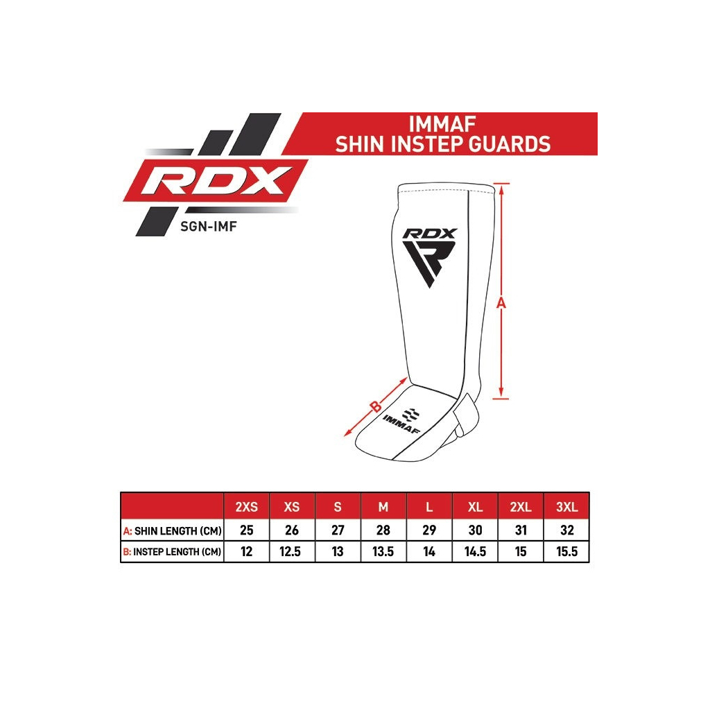 Захист гомілки і стопи RDX Neoprene Shin Instep IMMAF-1-Blue XL (SGN-IMF-1U-XL) - зображення 7