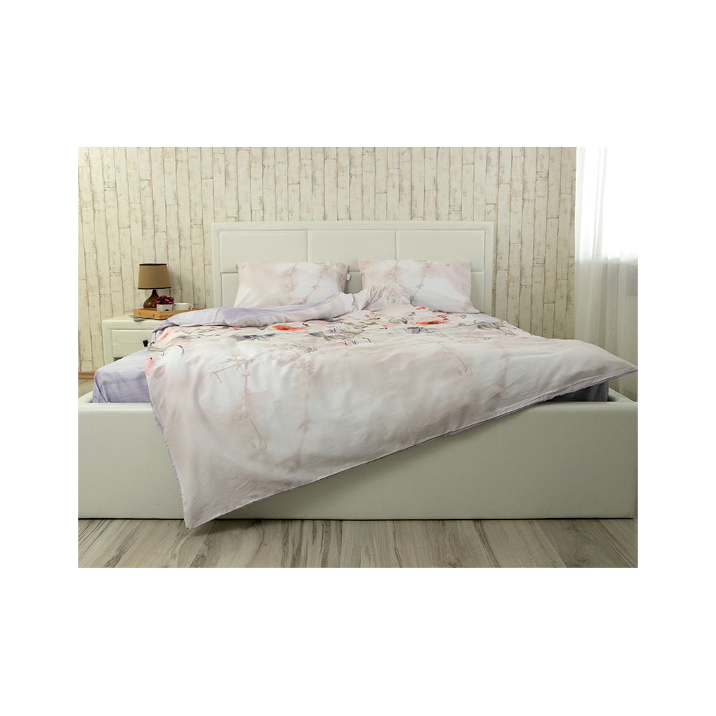 Постільна білизна Руно Flowers maxi сатин набивний полуторний (К_677.137А_Flowers) - зображення 3