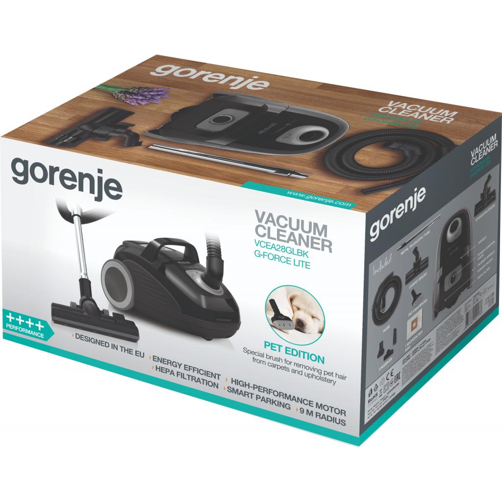 Пилосос Gorenje VCEA 28 GLBK (VCEA28GLBK) - зображення 5