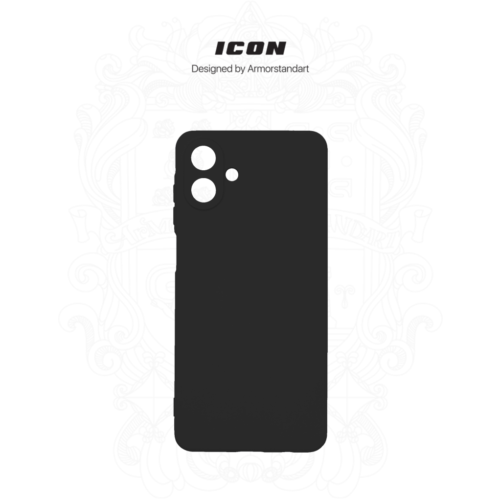 Чохол до мобільного телефона Armorstandart ICON Samsung A07 4G Black (ARM86539) - зображення 3