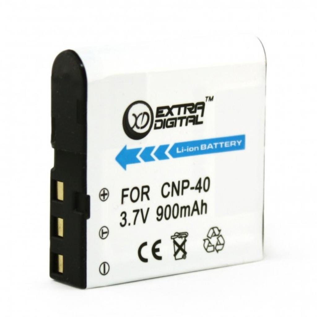 Акумулятор до фото/відео Extradigital Casio NP-40 (BDC2456) - зображення 2
