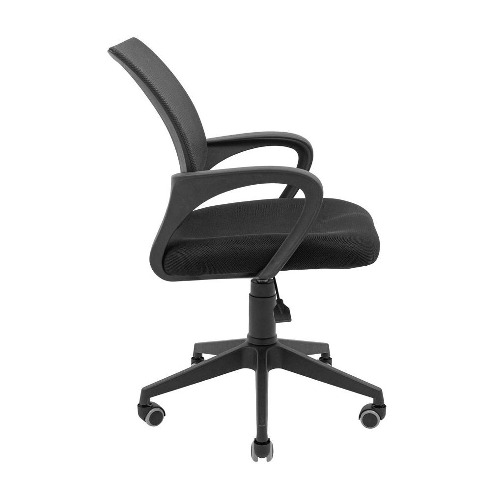 Офісне крісло Richman Спайдер Ю Пластик Піастра Сітка чорна + сіра (ADD0003060) - зображення 3