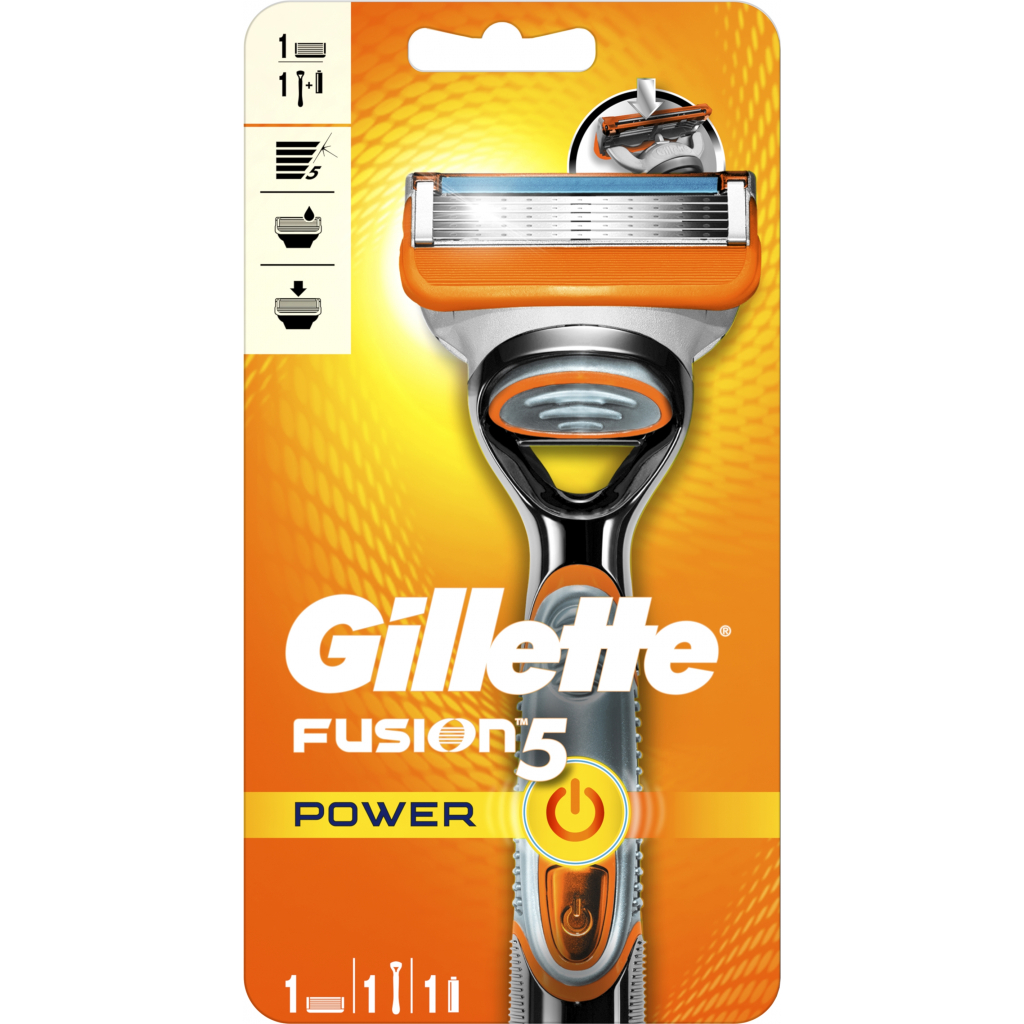 Бритва Gillette Fusion Power з 1 змінною касетою (7702018877539) - зображення 2
