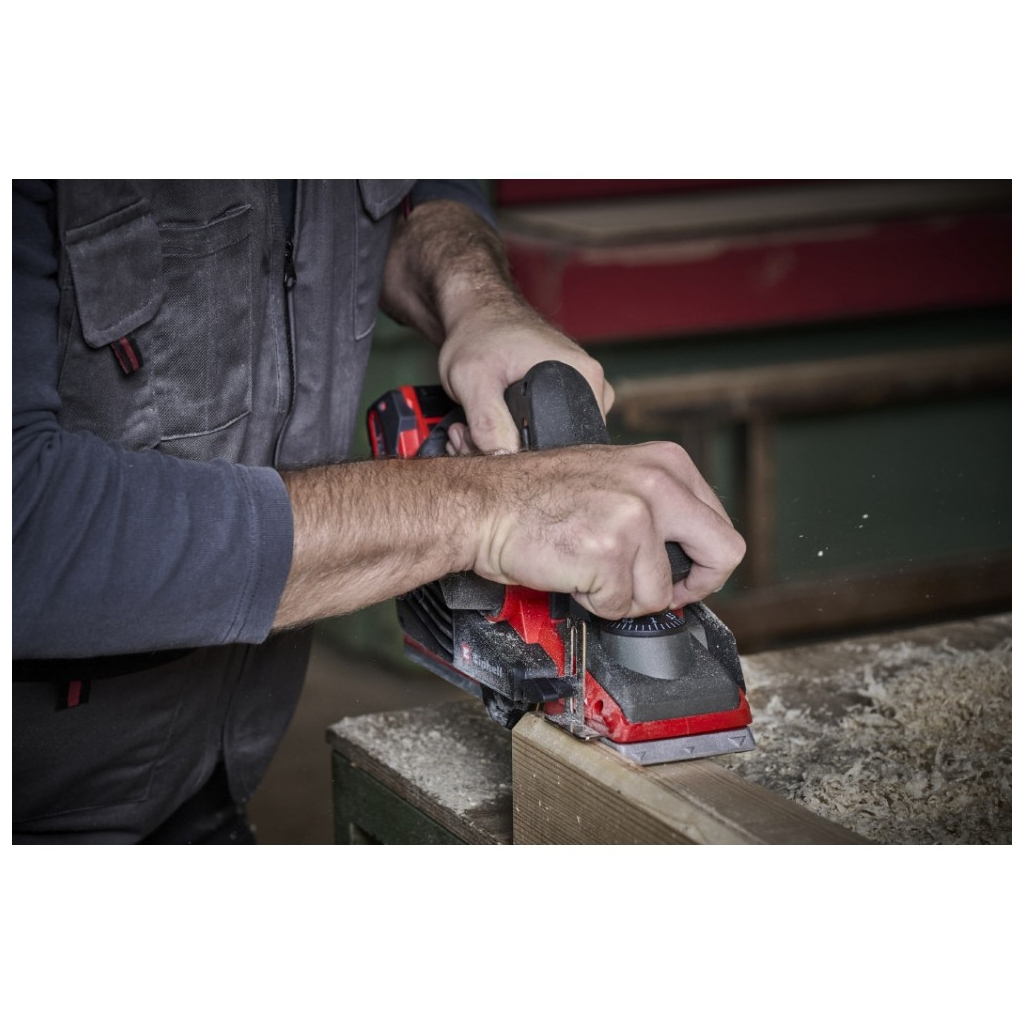 Електрорубанок Einhell TP-PL 18/3 Li BL - Solo PXC 18V, 82мм, до 2мм (без АКБ та ЗП) (4345405) - изображение 7