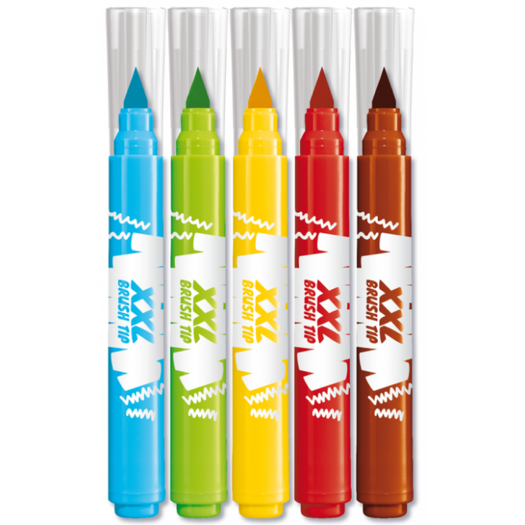 Фломастери Maped з супер-товстим корпусом COLOR PEPS XXL, 5 кол (MP.844705) - зображення 2