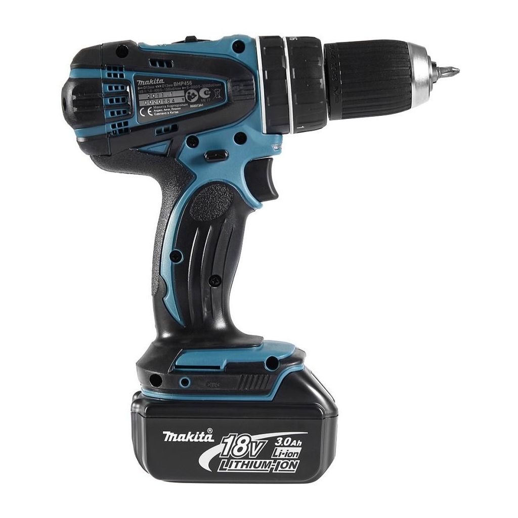 Шуруповерт Makita LXT, 3Аг х 2шт, Makpac, 50 / 36Нм (DHP456RFJ) - зображення 3