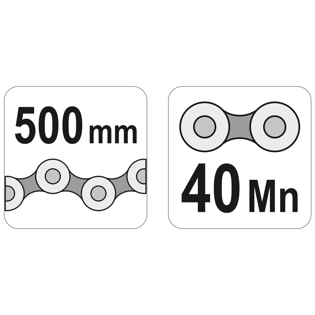 Кліщі Yato YT-2469 з ланцюгом - зображення 3