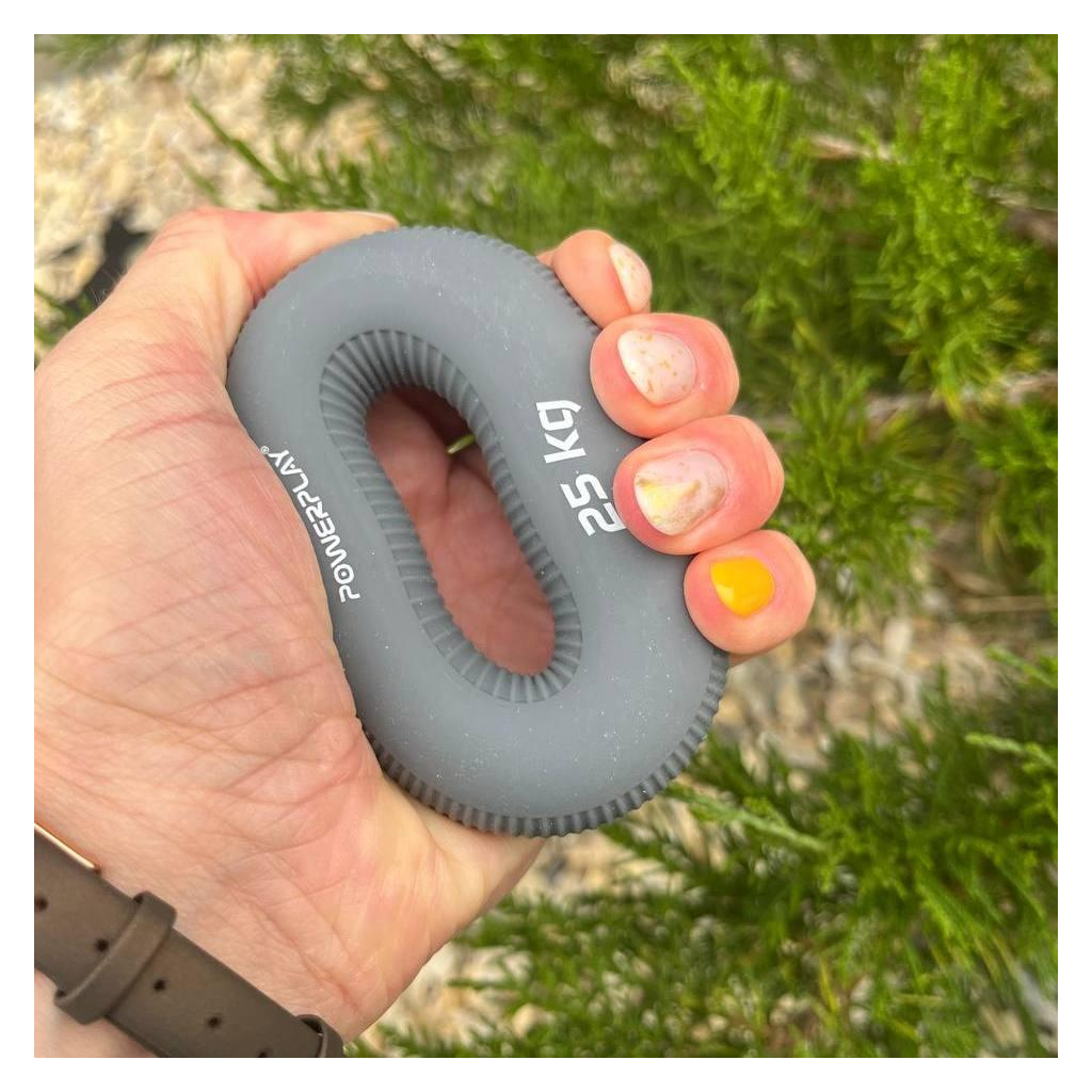 Еспандер PowerPlay PP-4336 Hand Grip Large 25 кг Сірий (PP_4336_Grey_25kg) - зображення 2