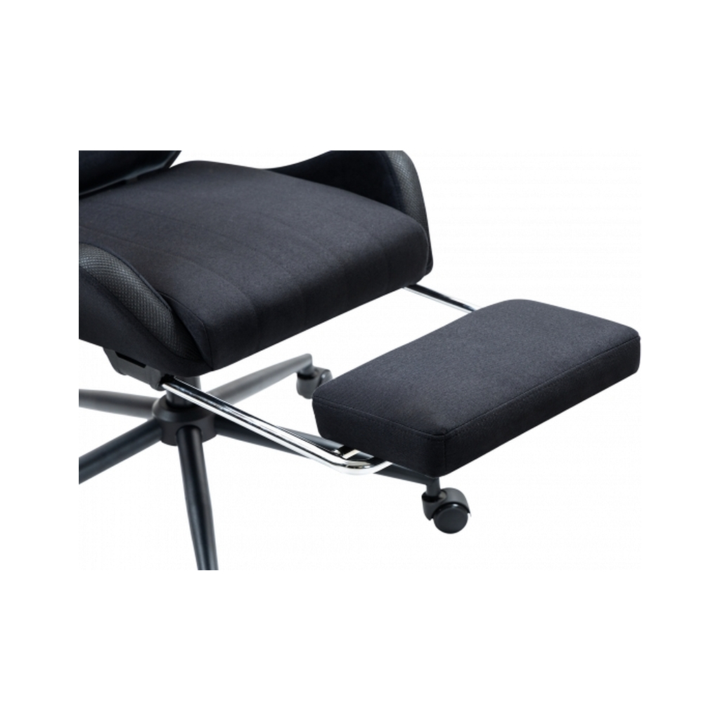 Крісло ігрове GT Racer X-2325 Fabric Black LED (X-2325 Fabric Black L) - зображення 11