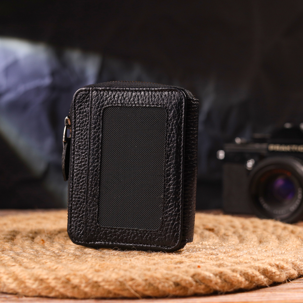 Портмоне Canpellini З натуральної шкіри Чорне (21490) - зображення 10