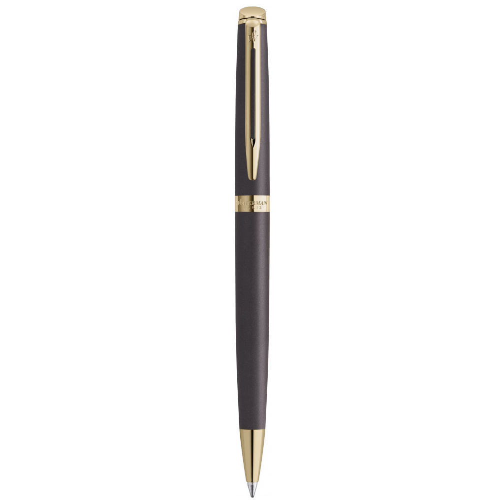 Ручка кулькова Waterman HEMISPHERE Metallic Lava Black GT BP (22 090) - изображение 1