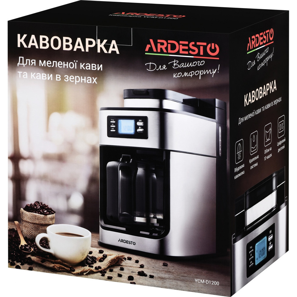 Крапельна кавоварка Ardesto YCM-D1200 - зображення 9
