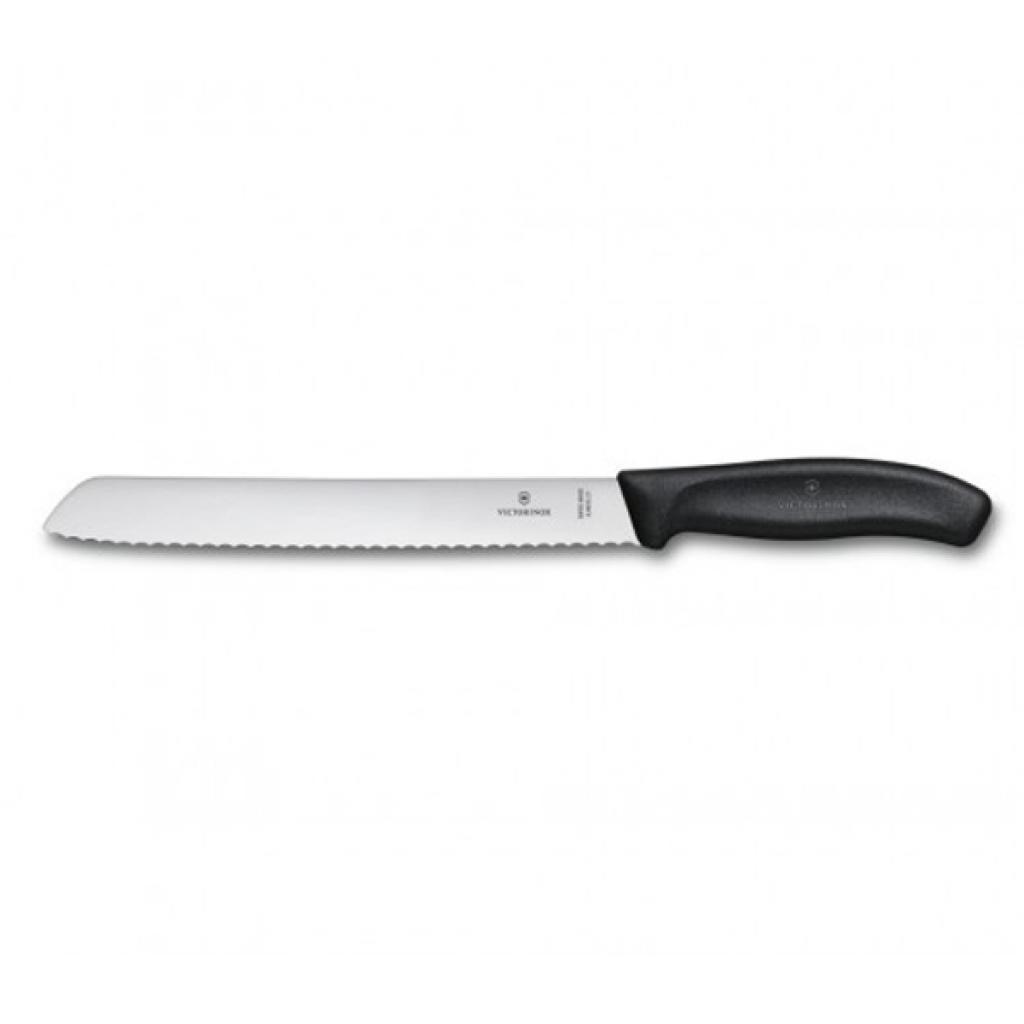 Кухонний ніж Victorinox SwissClassic Bread Knife 21 см Black (6.8633.21B) - зображення 1