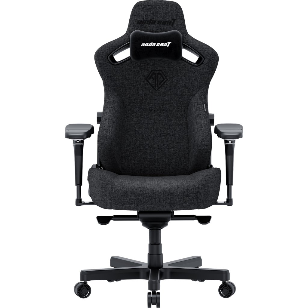 Крісло ігрове Anda Seat Kaiser 3 Pro Fabric Size XL Dark Gray (AD12YDC-XL-01-GB-PV/F-G01) - зображення 2