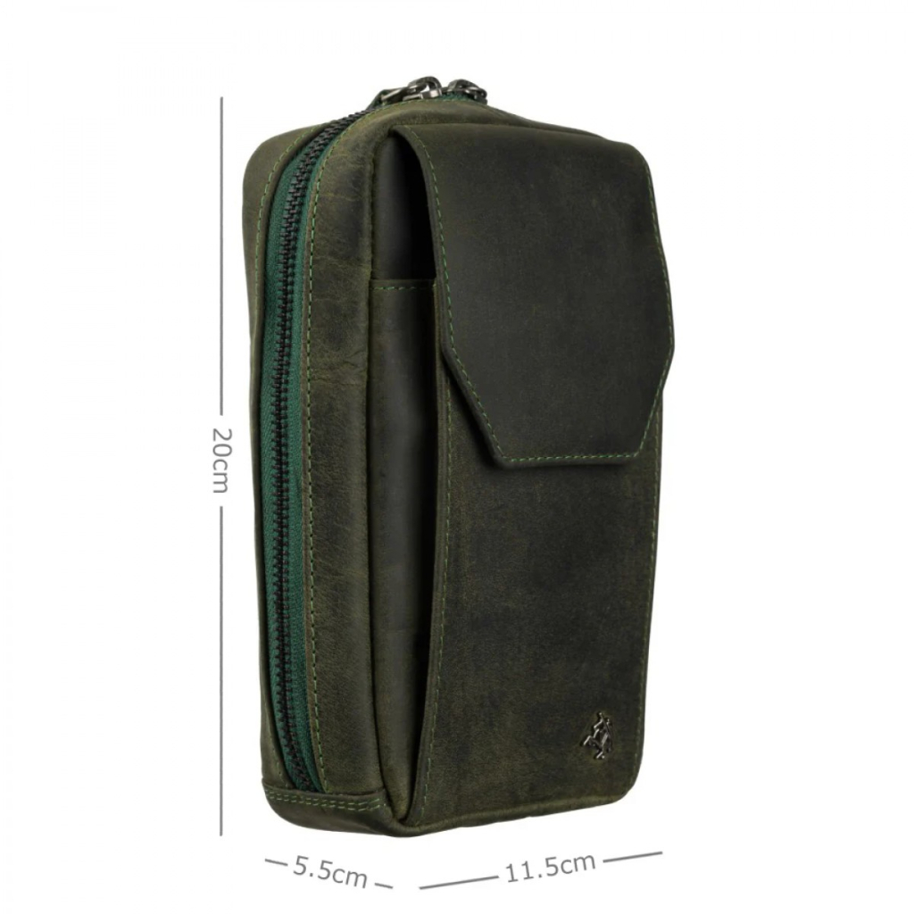 Сумка Visconti S45 Alex Oil Green (S45 OIL GRN) - зображення 5