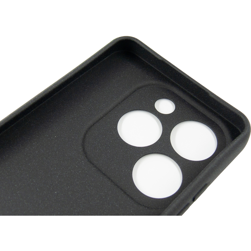 Чохол до мобільного телефона Dengos Carbon Infinix Smart 8 Plus (black) (DG-TPU-CRBN-218) - зображення 3