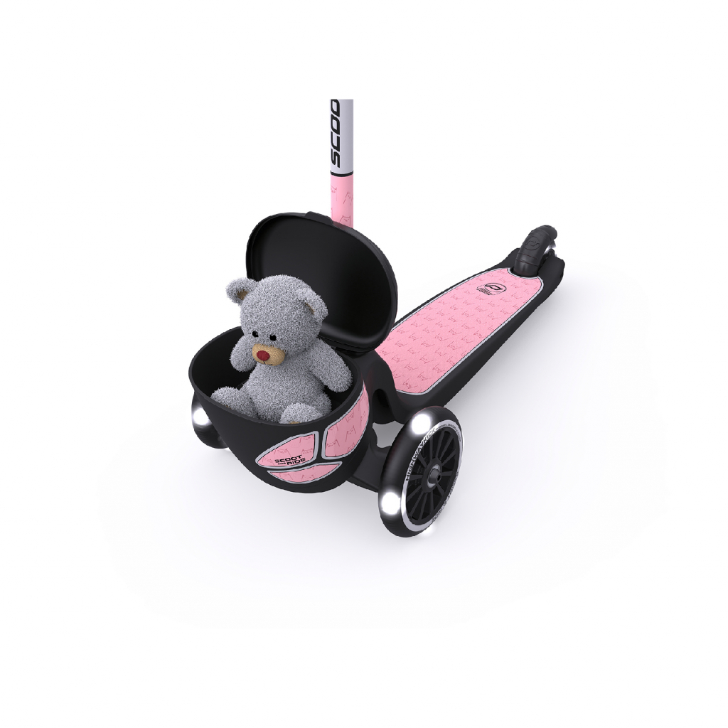 Самокат Scoot&Ride Highwaykick-2 LED Рожений (SR-210201-ROSE) - зображення 4