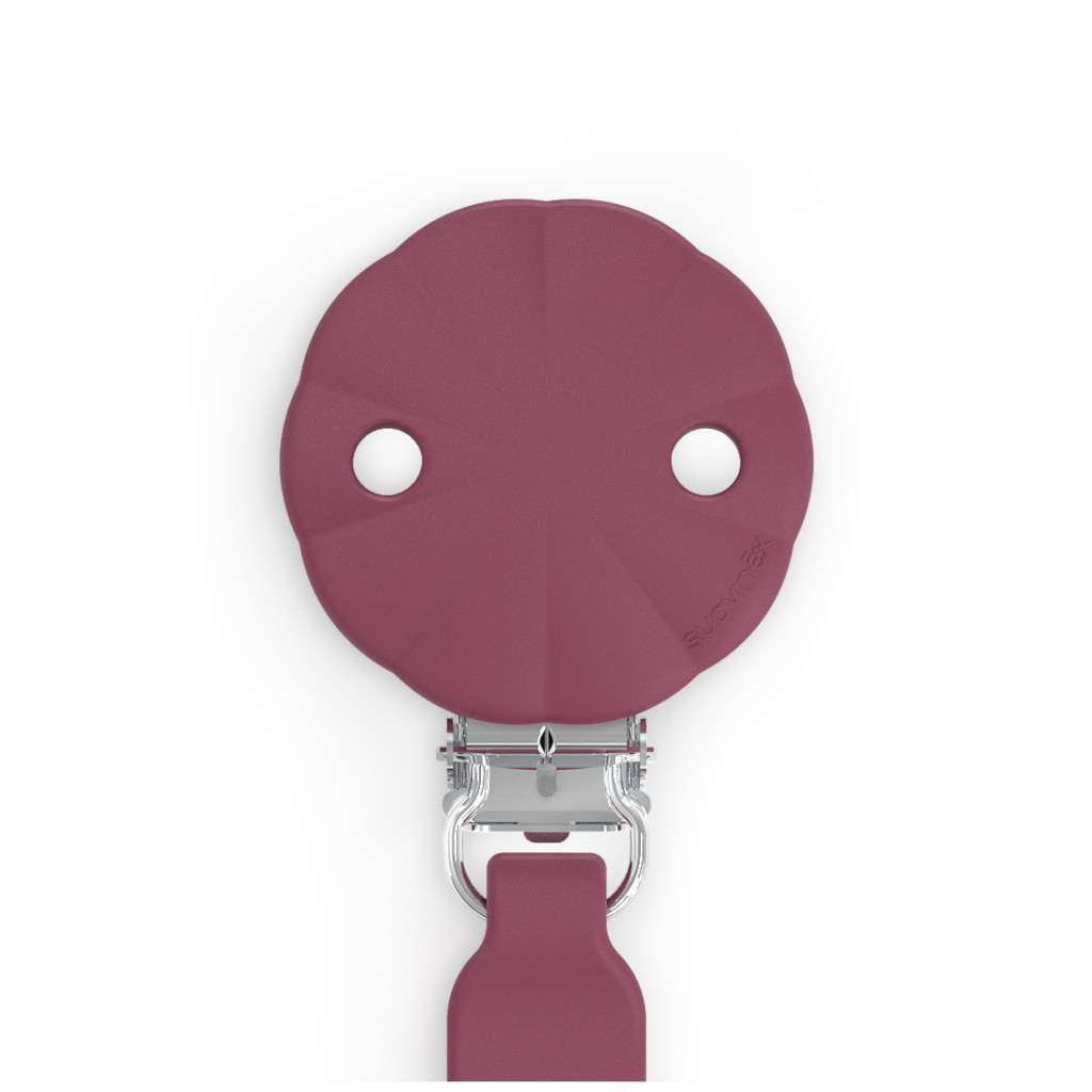 Кліпса для пустушок Suavinex Wonder бордова (402545) - изображение 2