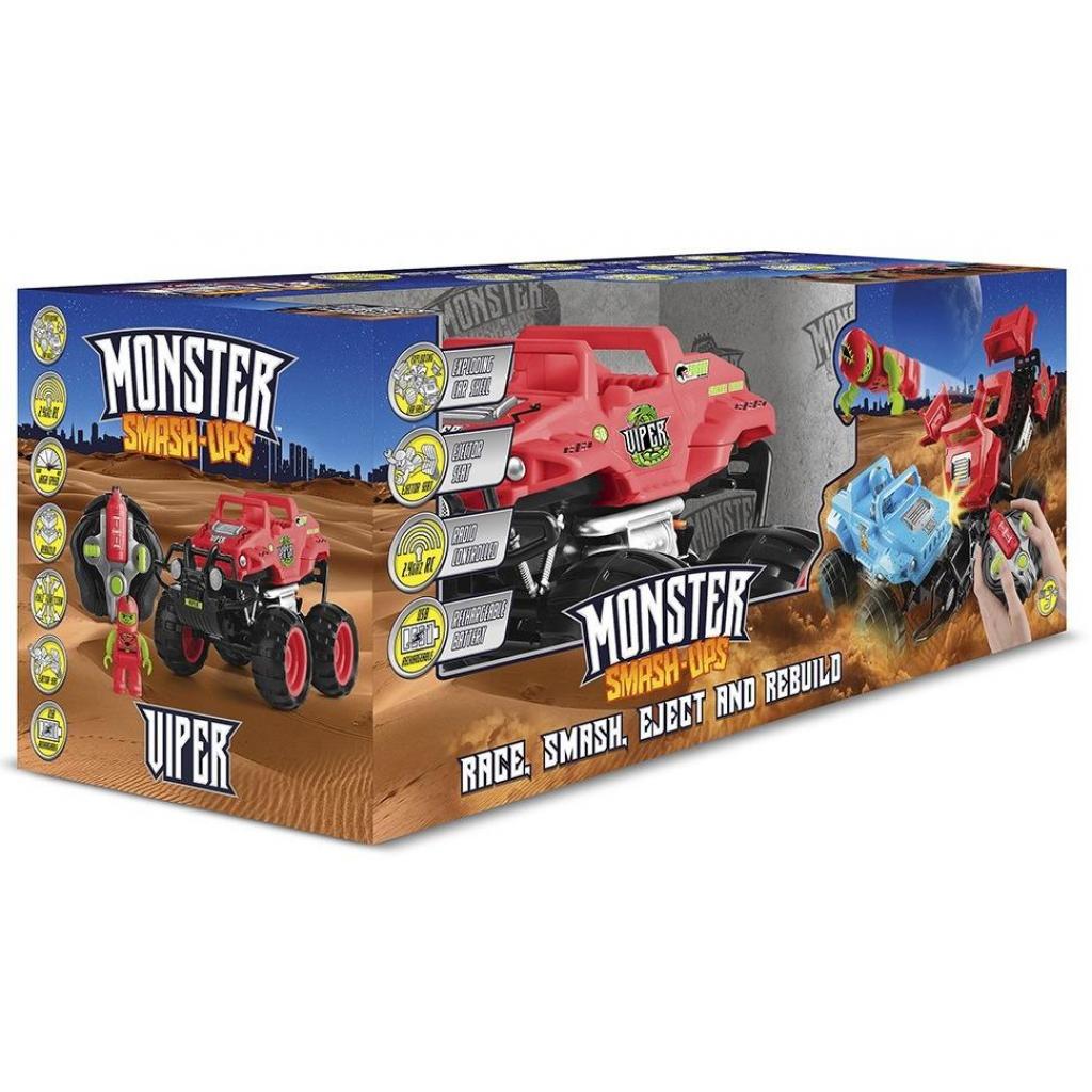 Радіокерована іграшка Monster Smash-Ups CRASH CAR - ЗМІЙ червоний, акум. 4.8V (TY5873B-1) - зображення 8