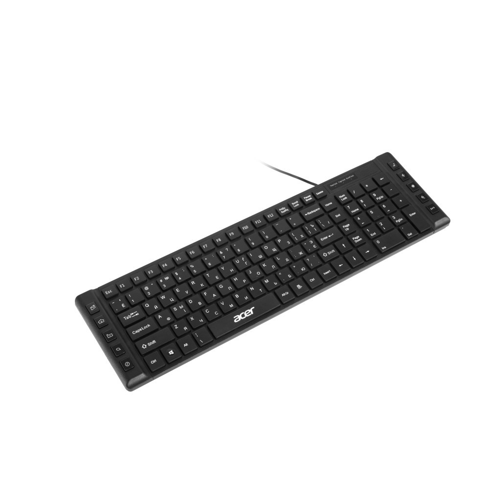 Клавіатура Acer OKW010 USB Black (ZL.KBDEE.012) - зображення 2