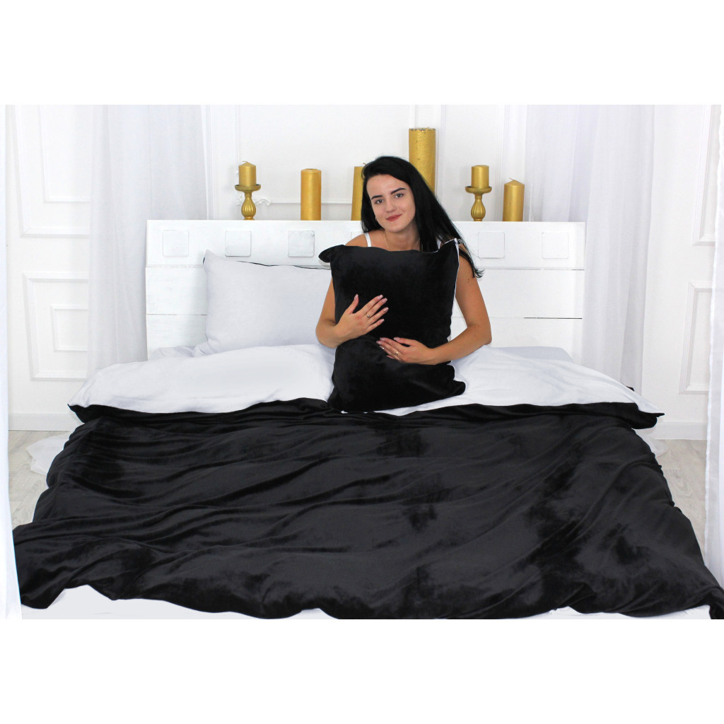 Постільна білизна MirSon Велюр Winter Terry 28-0037 Mimosa Сімейний (2200004023281) - изображение 1