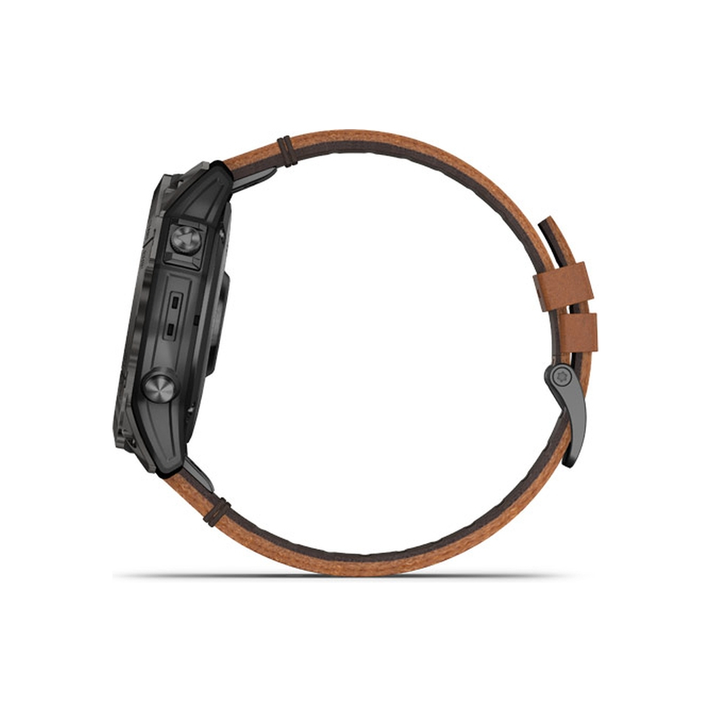 Смарт-годинник Garmin EPIX PRO (g2), 51, Saph, CrbnGryDLC Ti, Chsnt Lthr, GPS (010-02804-30) - зображення 6