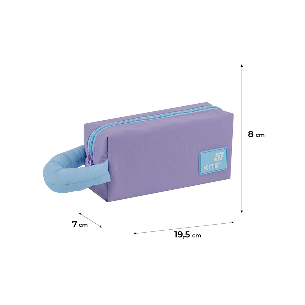 Пенал Kite 2703-3 фіолетово-блакитний (K25-2703-3) - зображення 2