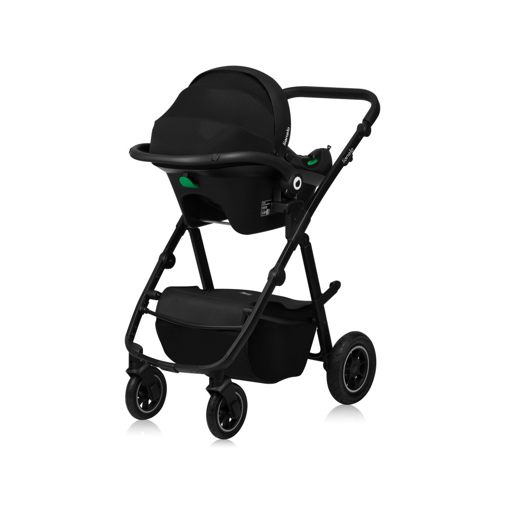 Коляска Lionelo 3 в 1 AMBER PLUS 3IN1 GREY GRAPHITE (LO-AMBER PLUS 3IN1 GREY GRAPHITE) - зображення 3