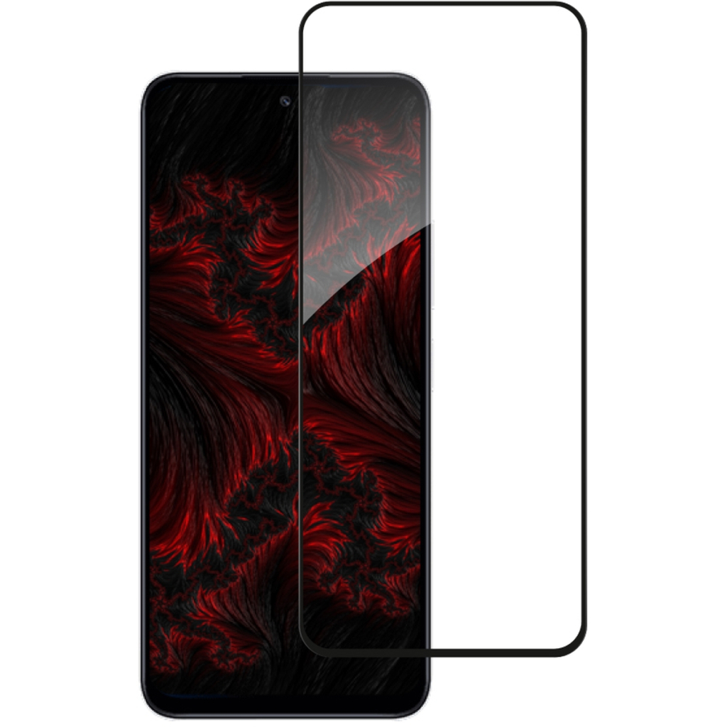 Скло захисне Intaleo Full Glue Xiaomi Redmi Note 12R Black (1283126589805) - зображення 2