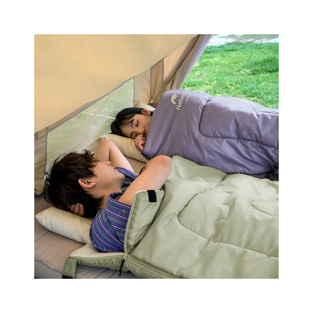 Спальний мішок Naturehike H150 NH19S015-D L Violet (6927595798706) - зображення 3