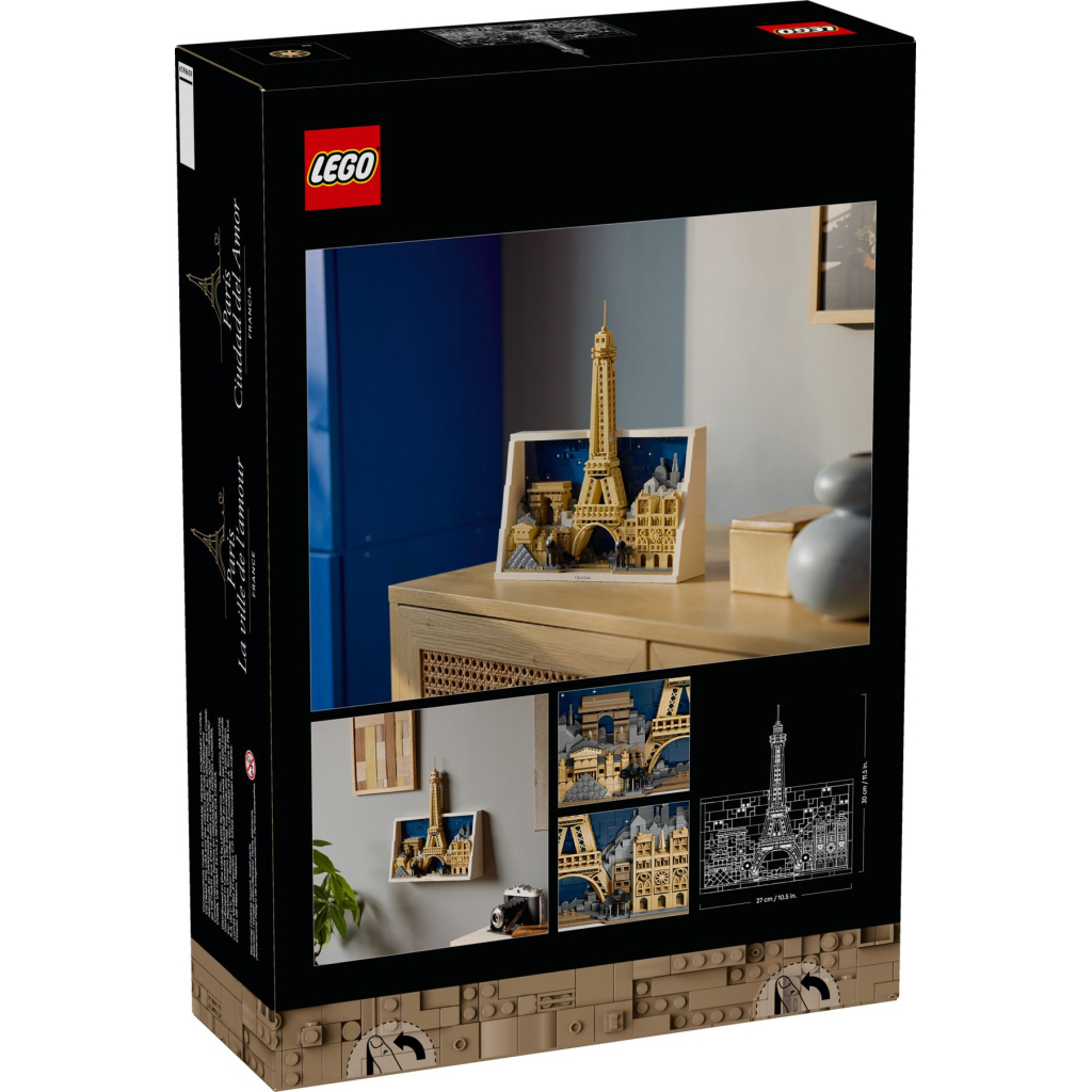 Конструктор LEGO Architecture Париж — місто кохання (21064) - зображення 6