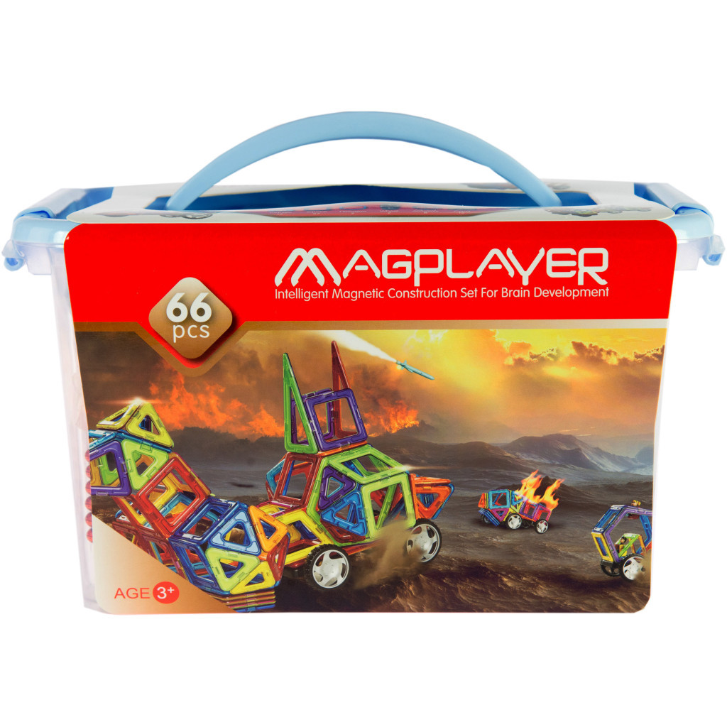 Конструктор Magplayer Набір 66 ел. (MPT-66) - зображення 1