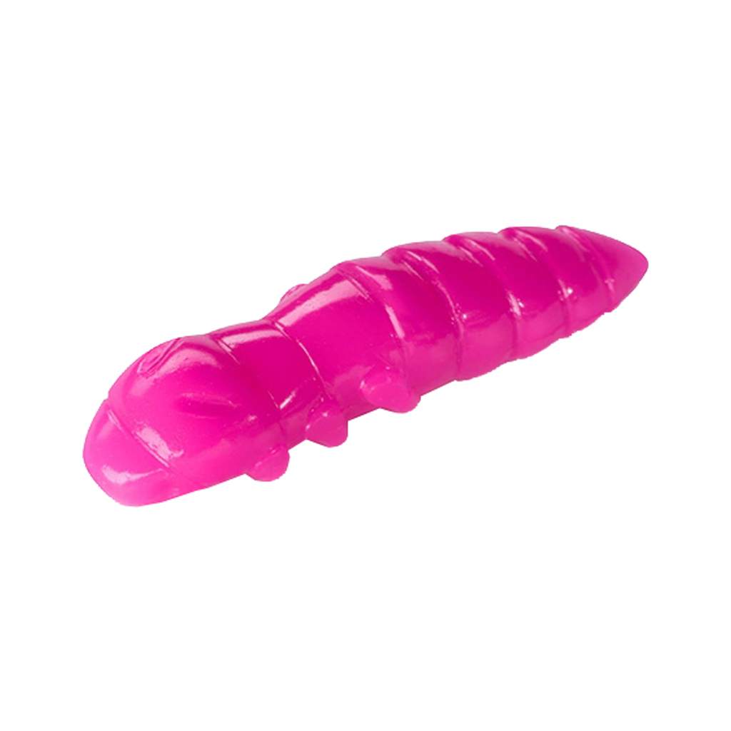 Силікон рибальський FishUP Pupa 1.5" 112 - Hot Pink, cheese taste (8шт/уп) (1864.03.92) - зображення 1