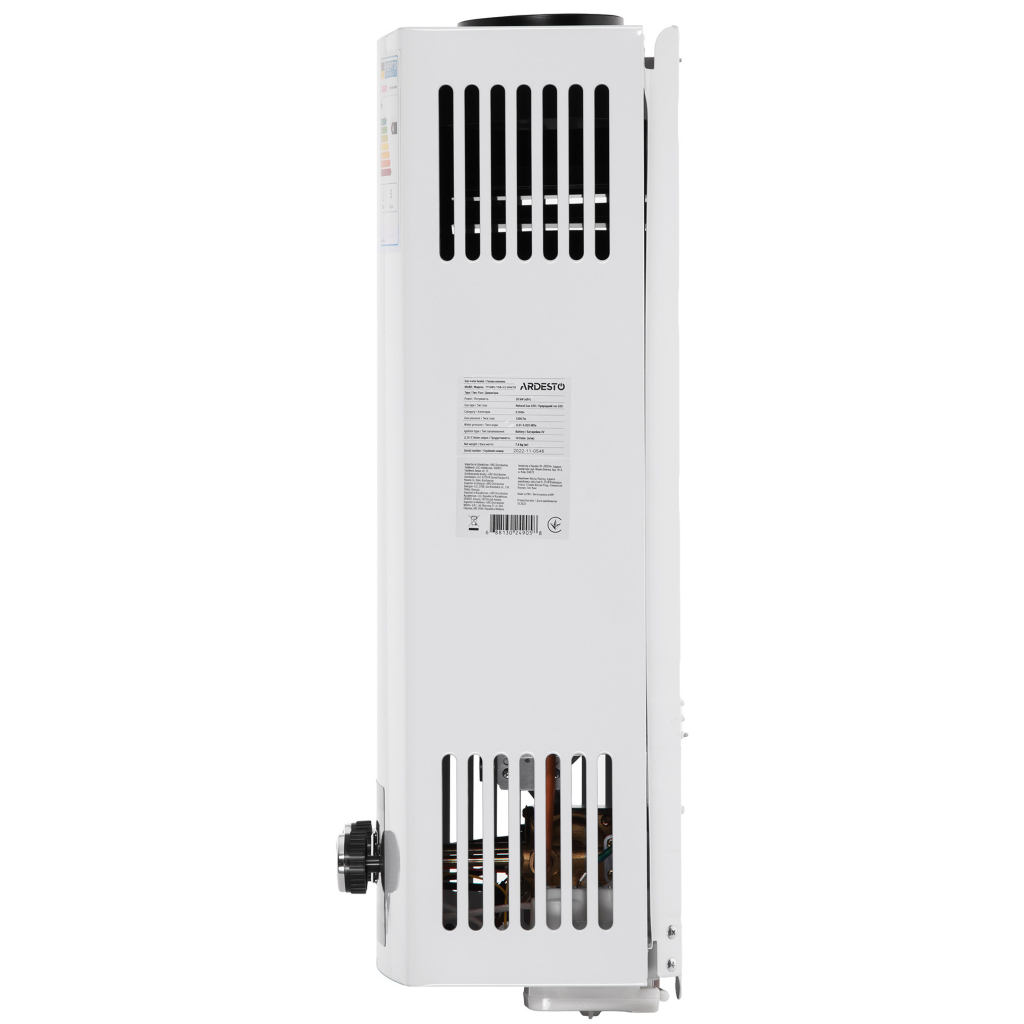 Проточний водонагрівач Ardesto TFGBH-10B-X2-WHITE - изображение 3