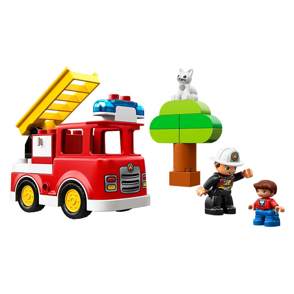Конструктор LEGO DUPLO Пожежна машина 21 деталь (10901) - зображення 2