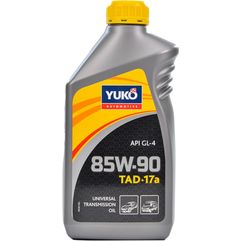 Трансмісійна олива Yuko ТАД-17а GL-4, SAE 85W-90 1л (4820070242096) - зображення 1