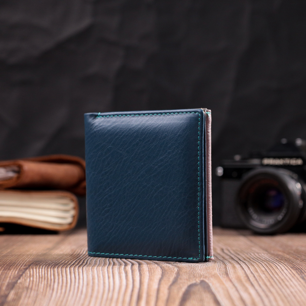 Гаманець ST Leather З натуральної шкіри Різнокольоровий (19512) - зображення 9