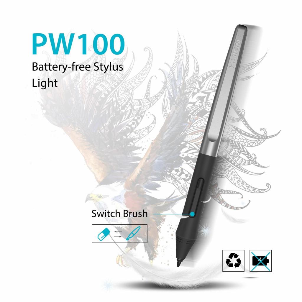 Графічний планшет Huion H1060P - зображення 3