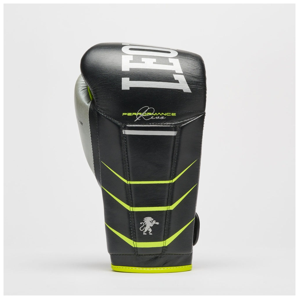 Боксерські рукавички Leone GN110F Revo Fluo Black 14 унцій (GN110F_Black_14oz) - зображення 4