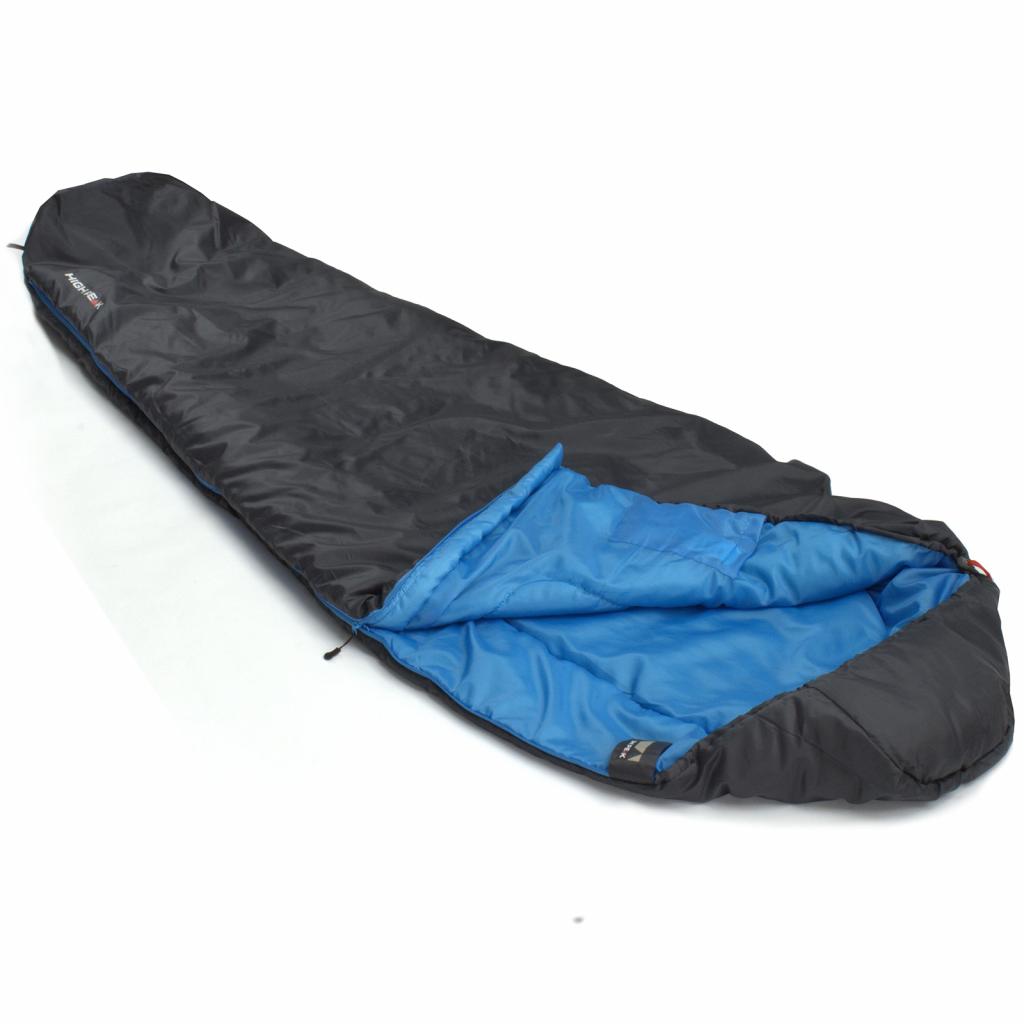 Спальний мішок High Peak Lite Pak 1200 +5C Anthra/Blue Left (928922) - зображення 2
