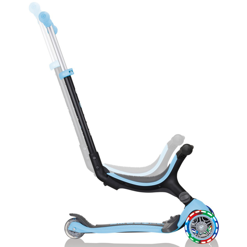 Самокат Globber Go Up Foldable Plus Lights пастельно-синій (743-200) - зображення 7
